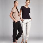 Neutral Washed Silk Blouse