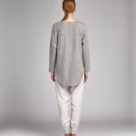 Cotton-Jersey and Tiered Pleated Poplin T-shirt